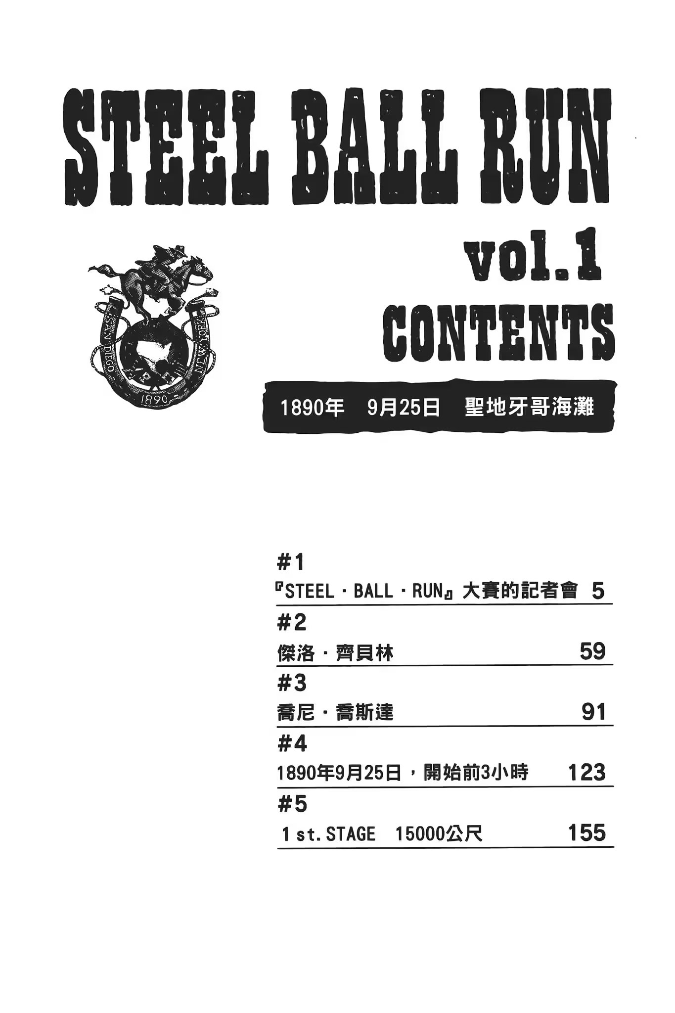JOJO的奇妙冒险 PART7 飙马野郎 · 2