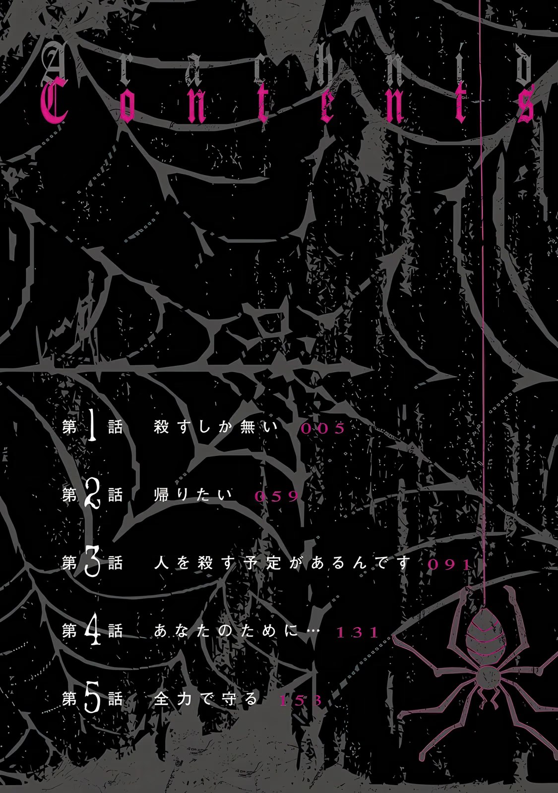Arachnid蜘蛛 (Bilimanga #1703) · 6